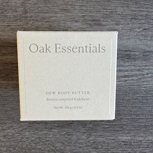 Oak Essentials Dew Body Butter - NEW IN BOX